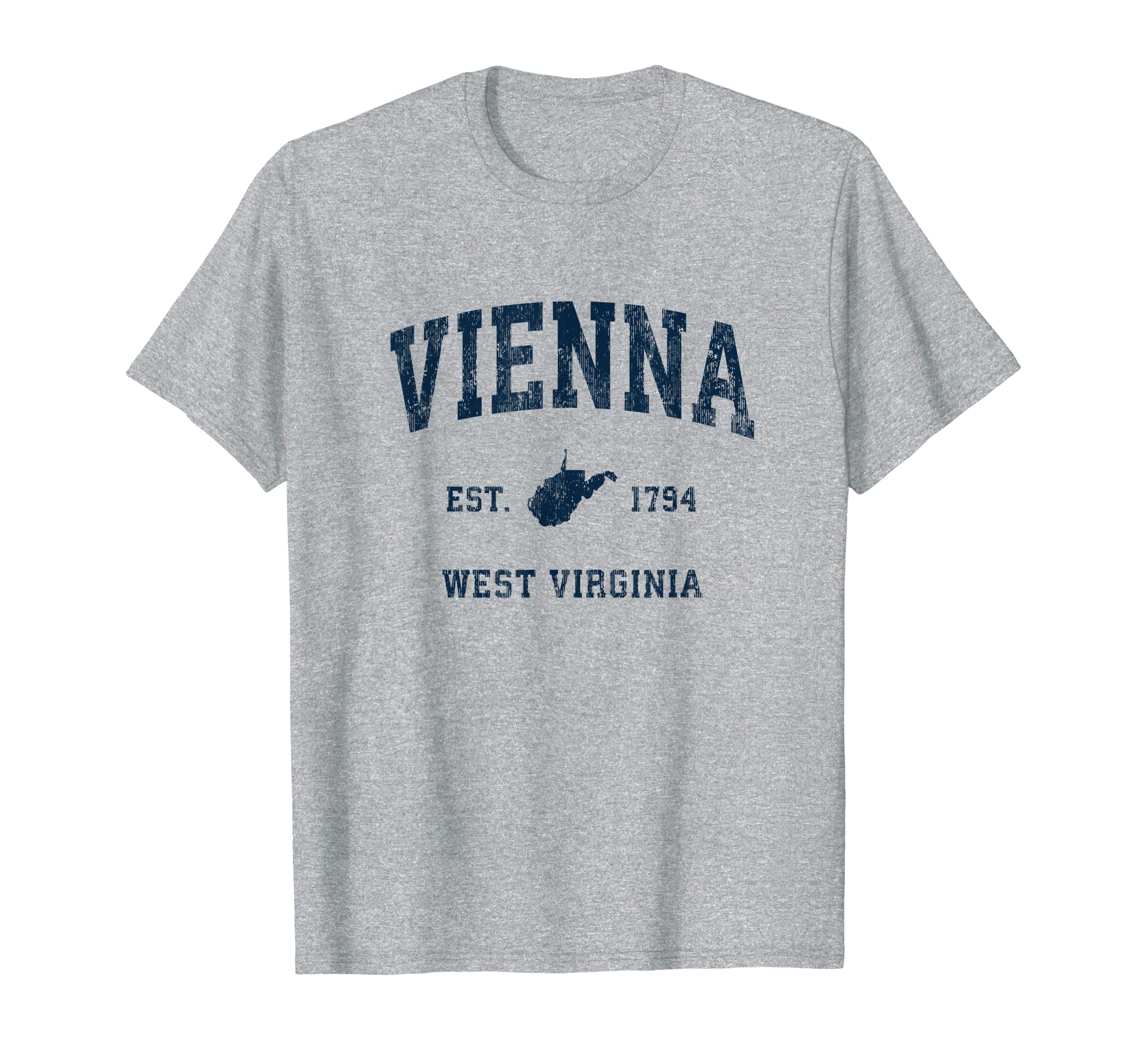 Vienna West Virginia Wv Athletic T-Shirt - Aesthetic Graphic Men Women - T-Shirt, Sweatshirt, Hoodie
