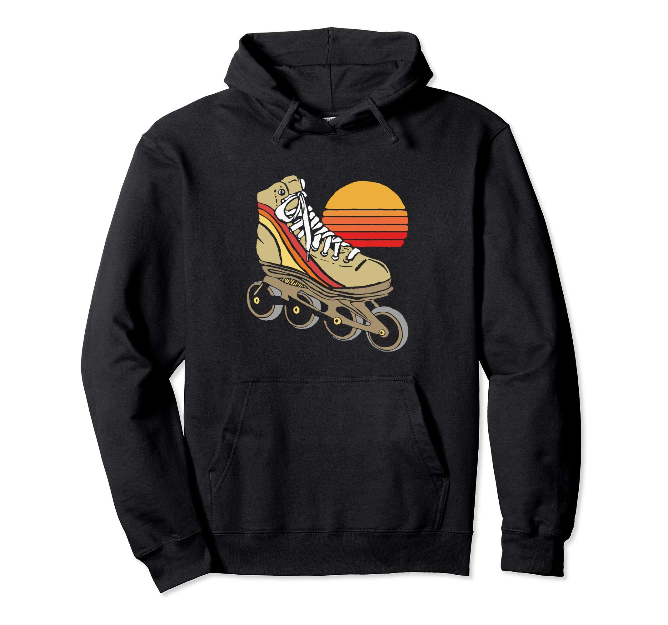 Old School Roller Skates 70S Inline Hoodie - Streetwear Style Unisex - T-Shirt, Sweatshirt, Hoodie