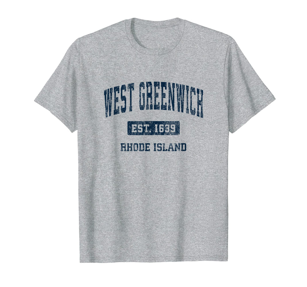 West Greenwich Rhode Island Ri T-Shirt - Fun Novelty Design for Adults - T-Shirt, Sweatshirt, Hoodie