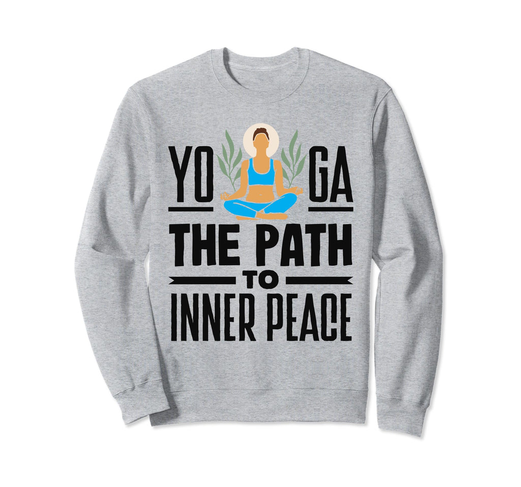 Morning Meditation Bliss Yoga Sweatshirt - Streetwear Style Men Women - T-Shirt, Sweatshirt, Hoodie