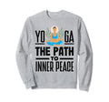 Morning Meditation Bliss Yoga Sweatshirt - Streetwear Style Men Women - T-Shirt, Sweatshirt, Hoodie