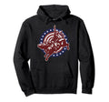 Bull Riding Rodeo Rider Cowboy Hoodie - Custom Art Print Men Women - T-Shirt, Sweatshirt, Hoodie