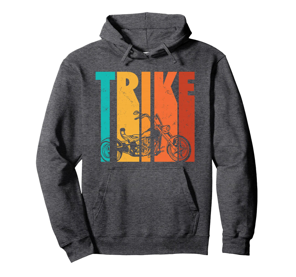 Trike Trike Motorcycle Triker Hoodie - Minimalist Print Unisex - T-Shirt, Sweatshirt, Hoodie