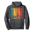 Trike Trike Motorcycle Triker Hoodie - Minimalist Print Unisex - T-Shirt, Sweatshirt, Hoodie