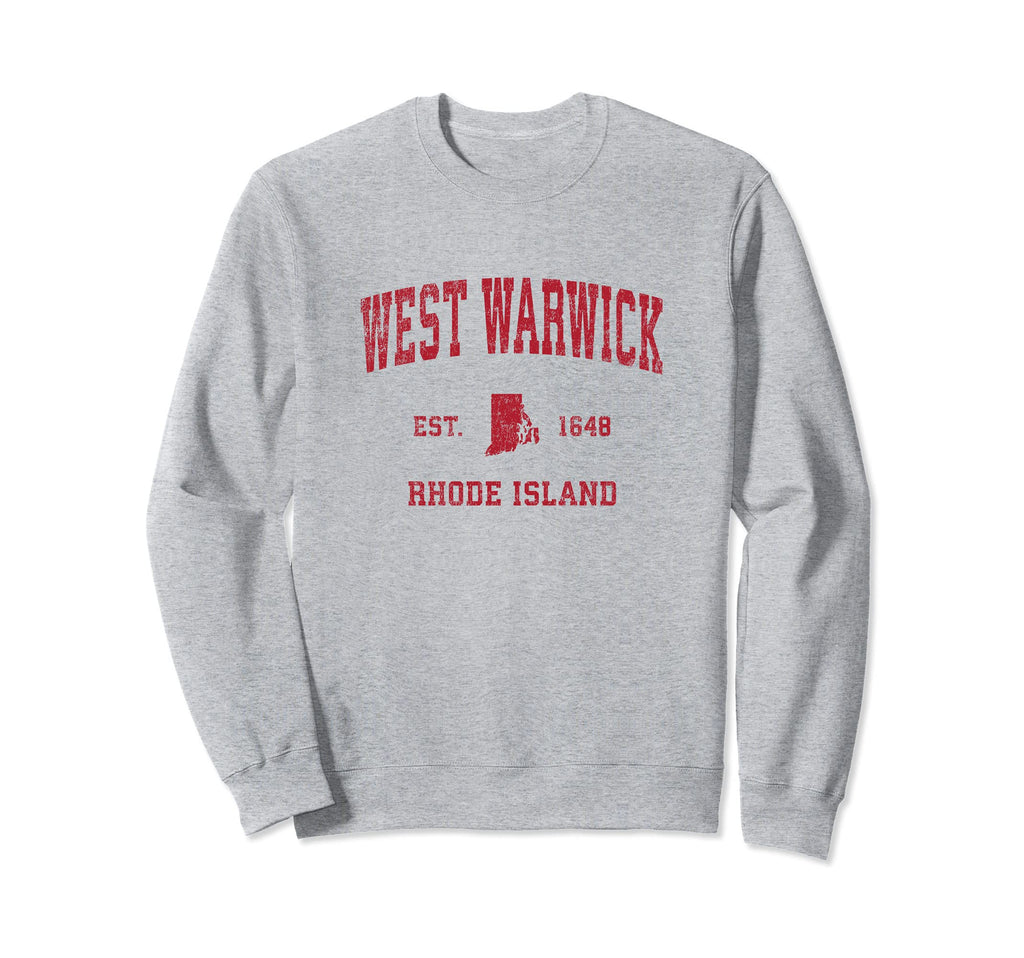 West Warwick Rhode Island Ri Sweatshirt - Streetwear Style for Adults - T-Shirt, Sweatshirt, Hoodie