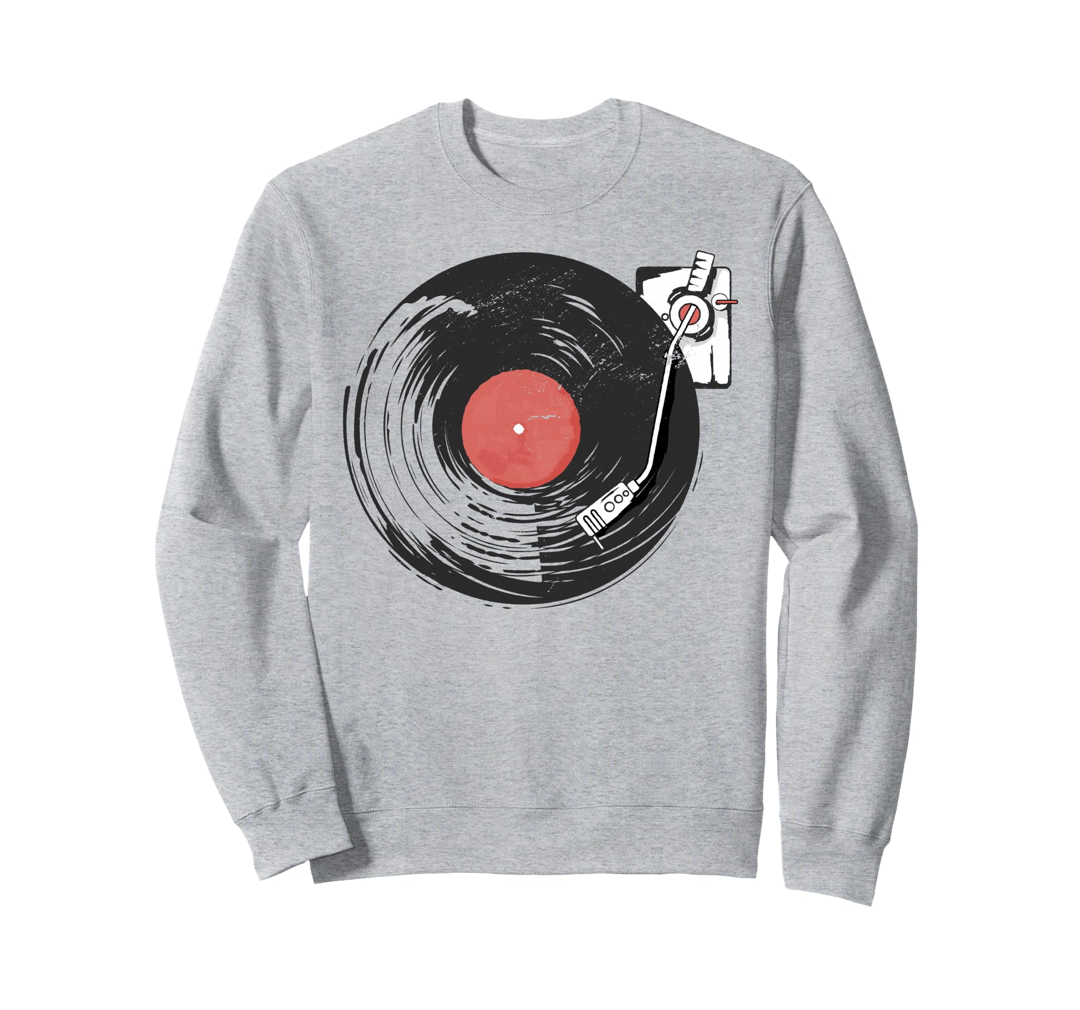 Vinyl Record Player Antique Sweatshirt - Fun Novelty Design Unisex - T-Shirt, Sweatshirt, Hoodie