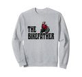 Biker Biker Dad Bikefather Funny Sweatshirt - Novelty Apparel for Adults - T-Shirt, Sweatshirt, Hoodie