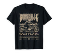 Bonneville Salt Flats Motorcycle Racing T-Shirt - Minimalist Print Unisex - T-Shirt, Sweatshirt, Hoodie
