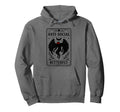 Mothman Anti Social Butterfly Hoodie - Novelty Apparel for Adults - T-Shirt, Sweatshirt, Hoodie
