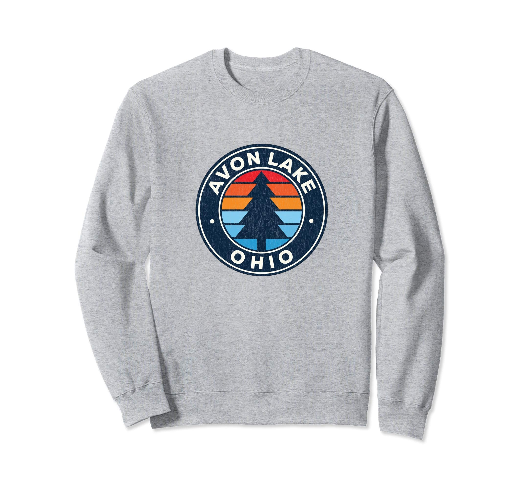Avon Lake Ohio Oh 70S Sweatshirt - Fun Novelty Design for Adults - T-Shirt, Sweatshirt, Hoodie
