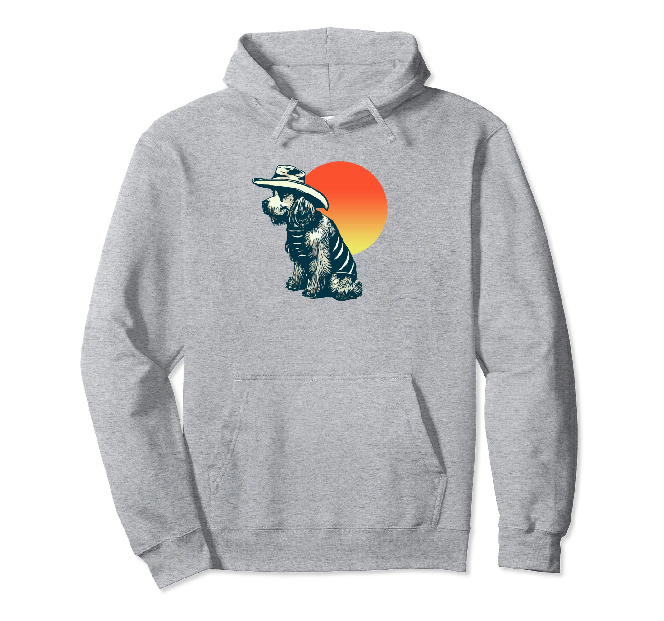 Cocker Spaniel Cowboy Funny Western Hoodie - Aesthetic Graphic for Adults - T-Shirt, Sweatshirt, Hoodie