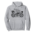 Spirit Road Motorcycle Hoodie - Minimalist Print for Adults - T-Shirt, Sweatshirt, Hoodie