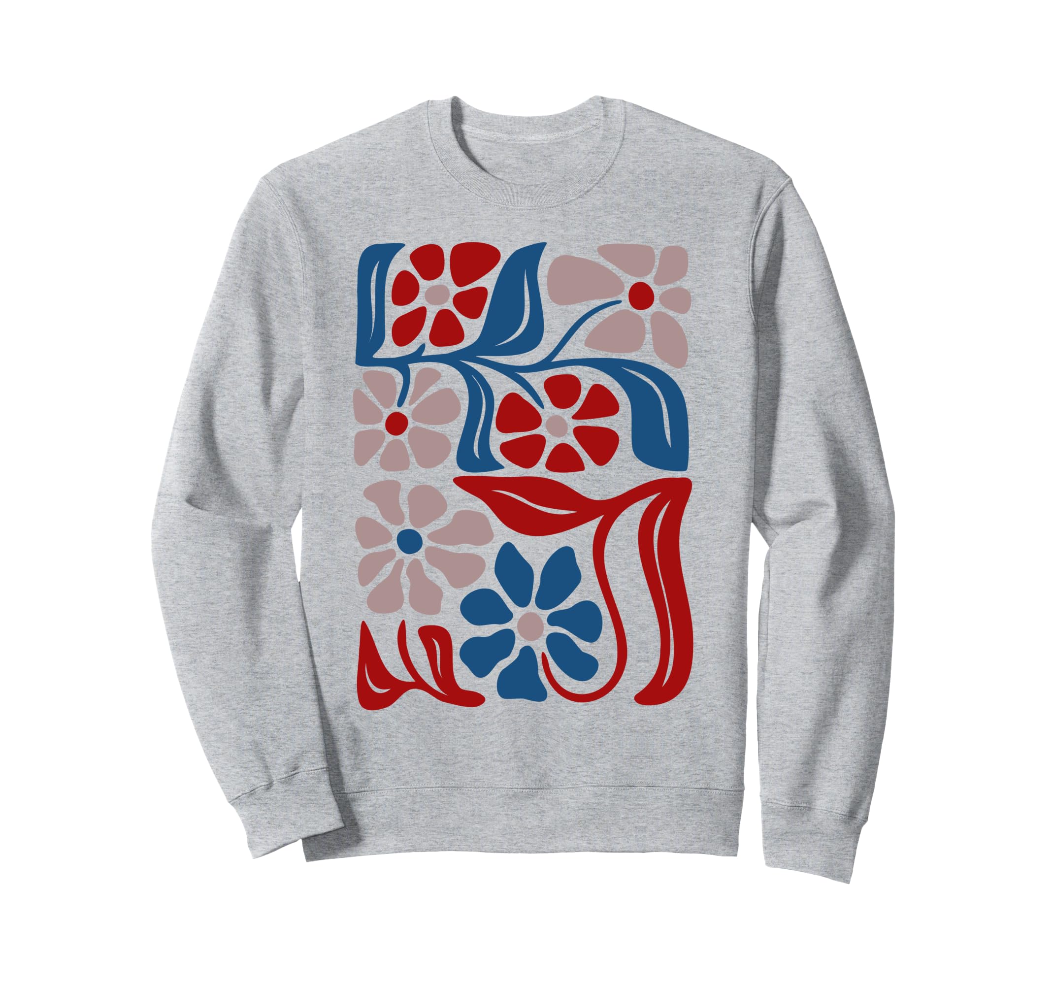 Boho Floral Art Summer Sweatshirt - Fun Novelty Design Unisex - T-Shirt, Sweatshirt, Hoodie