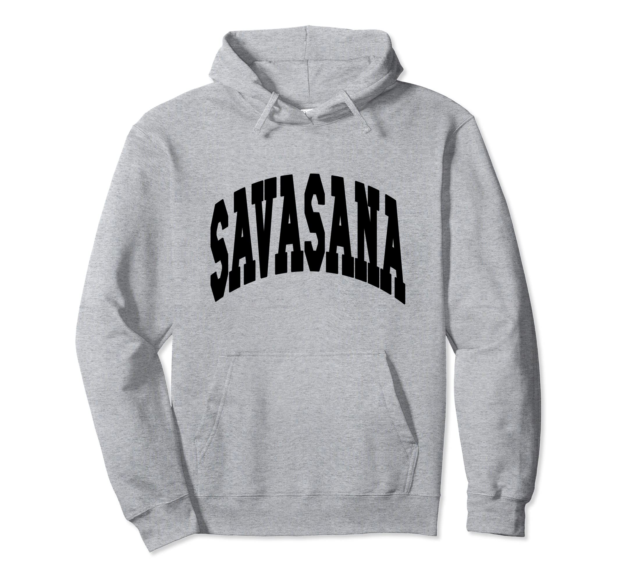 Savasana Yoga Mom Lover Instructor Hoodie - Graphic Print Men Women - T-Shirt, Sweatshirt, Hoodie