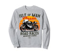 Isle Motorcycle Races Motorbike Race Sweatshirt - Graphic Print for Adults - T-Shirt, Sweatshirt, Hoodie