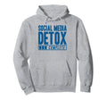Antisocial Social Media Detox Complete Hoodie - Novelty Apparel Men Women - T-Shirt, Sweatshirt, Hoodie