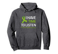 I Have Time To Listen Groovy Mental Hoodie - Unique Graphic Men Women - T-Shirt, Sweatshirt, Hoodie