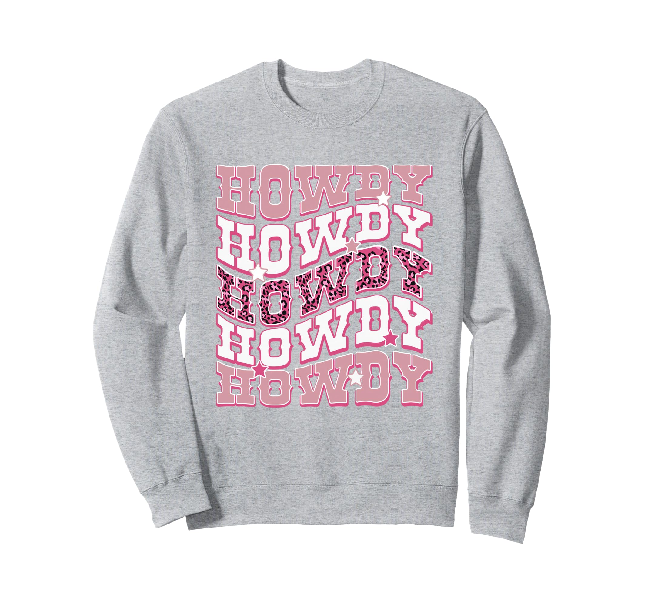 Rodeo Howdy Western Cowboy Hat Preppy Sweatshirt - Unique Graphic Unisex - T-Shirt, Sweatshirt, Hoodie