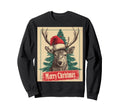 Reindeer Sweatshirt - Fun Novelty Design Unisex - T-Shirt, Sweatshirt, Hoodie