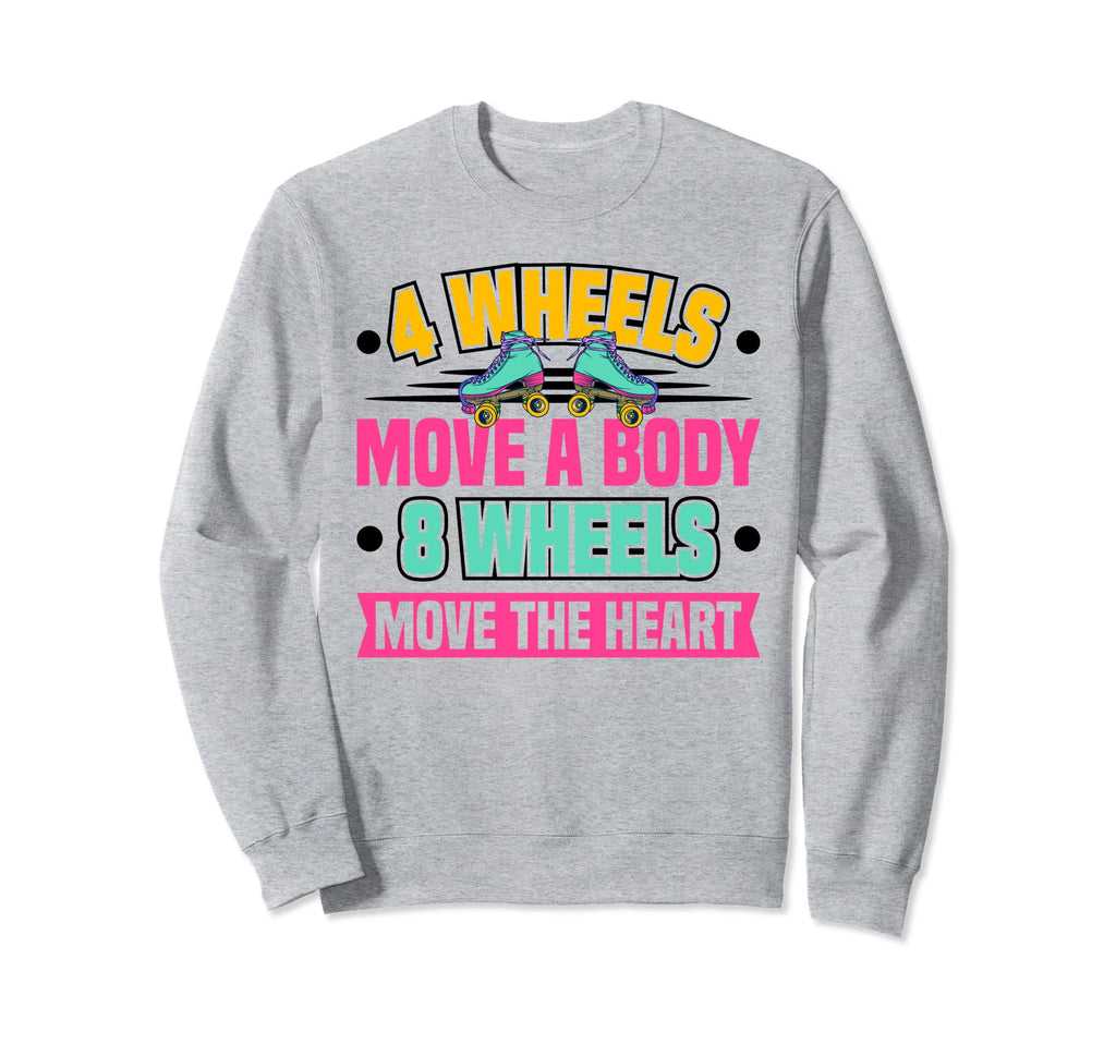 Rollerskating 90S Roller Disco Sweatshirt - Unique Graphic Men Women - T-Shirt, Sweatshirt, Hoodie
