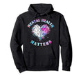Mental Health Matters Awareness Month Hoodie - Minimalist Print Unisex - T-Shirt, Sweatshirt, Hoodie