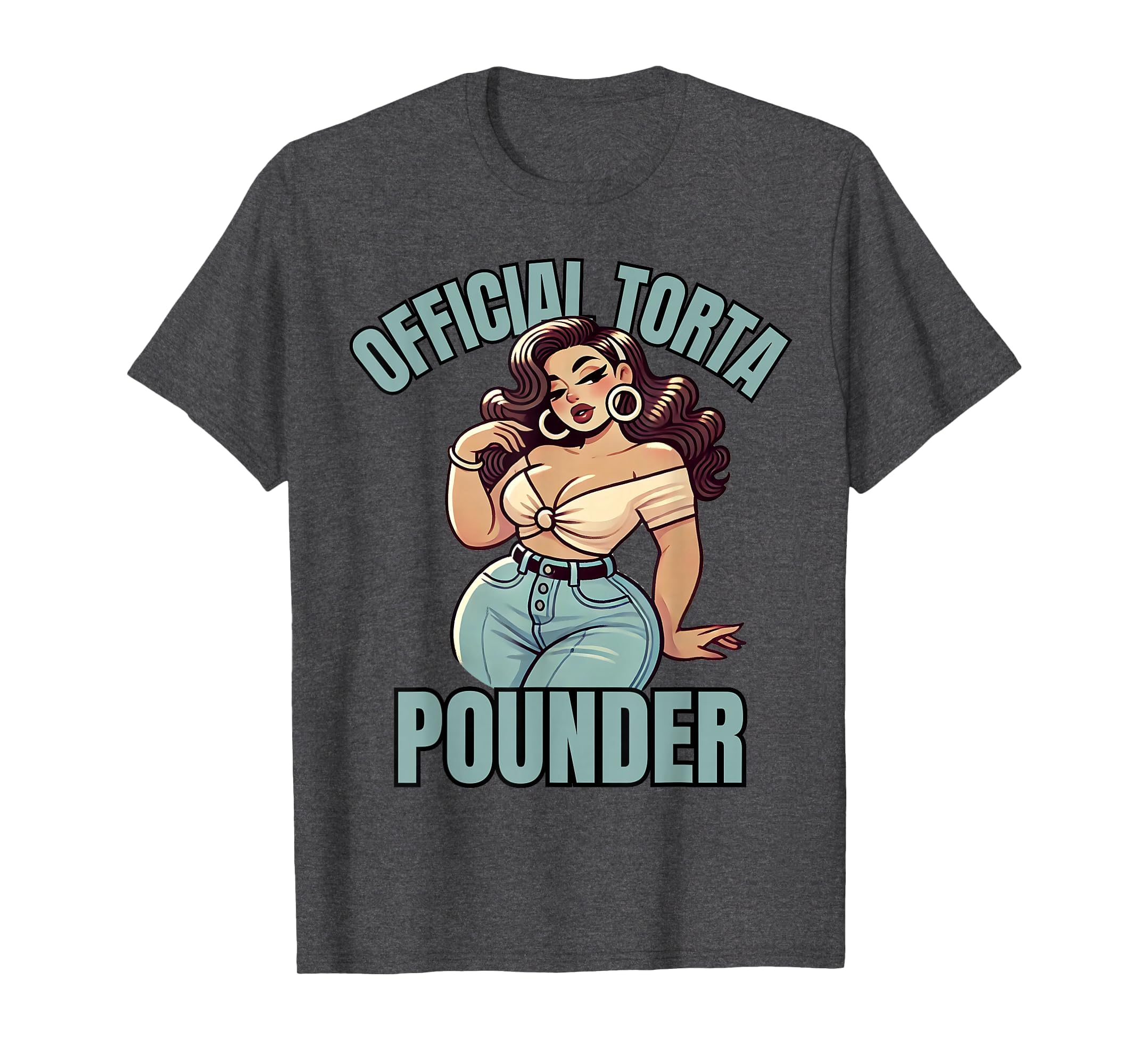 Mexican Latino Car Show Cholo Torta T-Shirt - Minimalist Print Men Women - T-Shirt, Sweatshirt, Hoodie