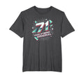 71 Years Original Birthday Gift T-Shirt - Minimalist Print Men Women - T-Shirt, Sweatshirt, Hoodie