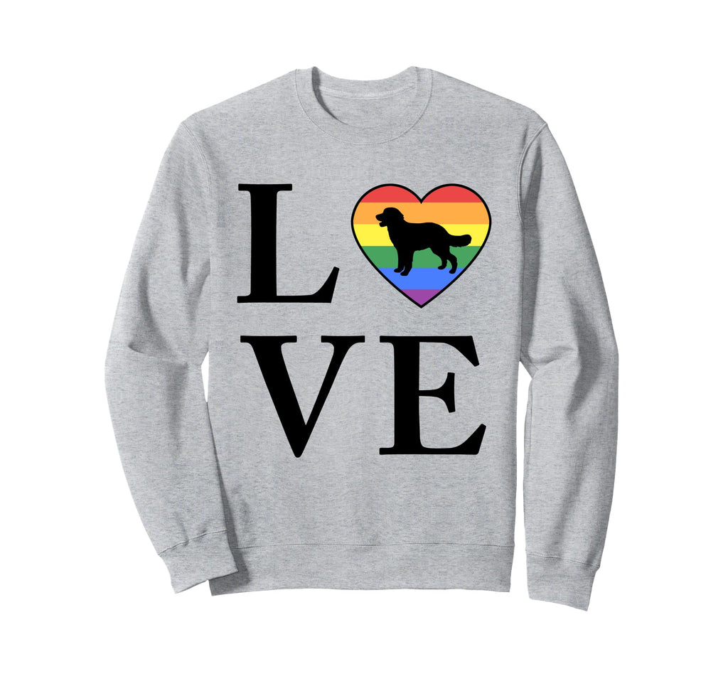 Dog Breed Hovawart Word Love Sweatshirt - Custom Art Print Men Women - T-Shirt, Sweatshirt, Hoodie
