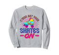 Roller Skating Skate Disco Skater Sweatshirt - Unique Graphic Unisex - T-Shirt, Sweatshirt, Hoodie