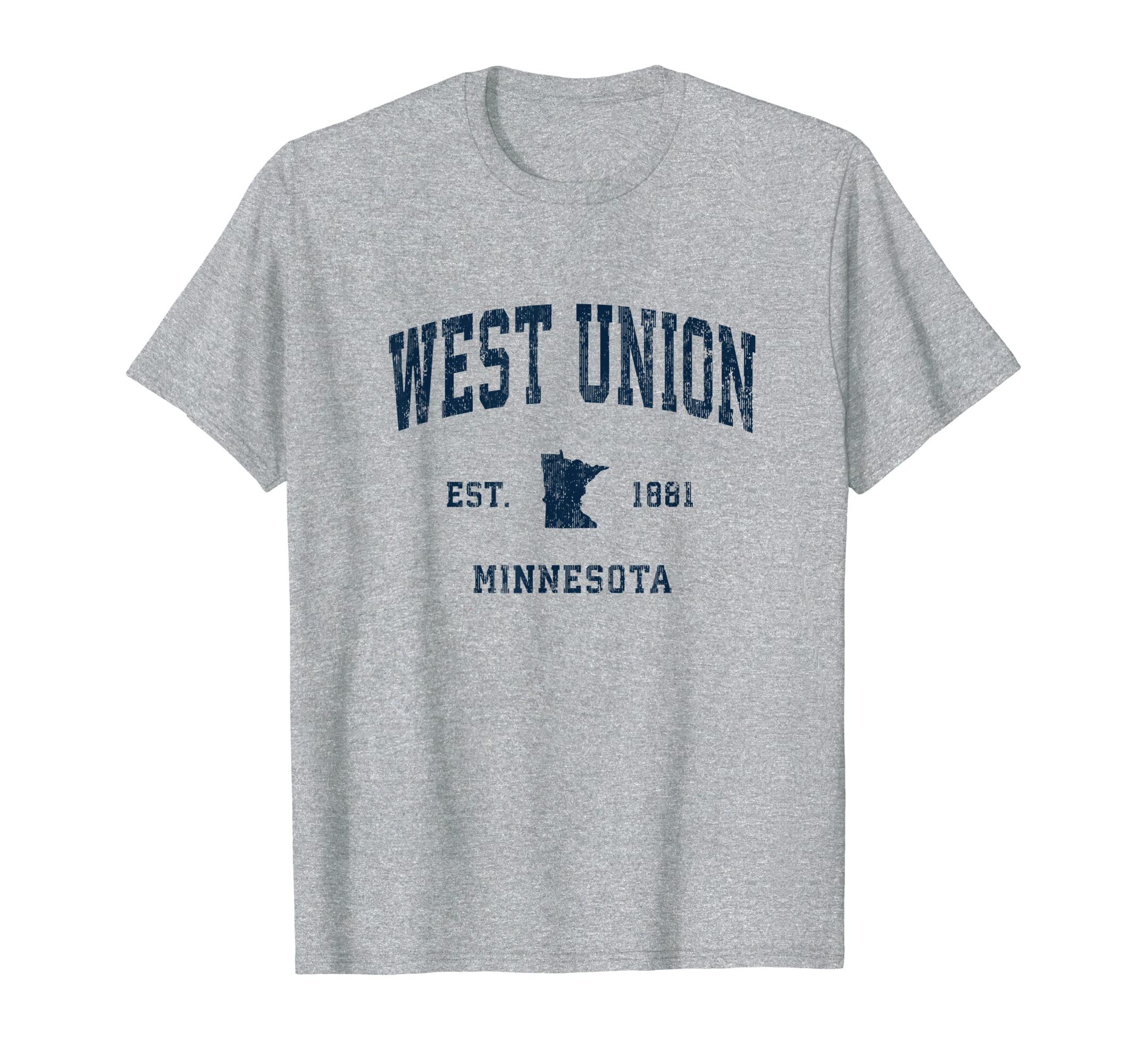 West Union Minnesota Mn Athletic T-Shirt - Streetwear Style for Adults - T-Shirt, Sweatshirt, Hoodie