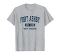 Fort Ashby West Virginia Wv Athletic T-Shirt - Streetwear Style for Adults - T-Shirt, Sweatshirt, Hoodie