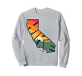 Hike California State Outdoor Sweatshirt - Casual Everyday Wear for Adults - T-Shirt, Sweatshirt, Hoodie