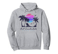 Fort Lauderdale Florida Beach Vacation Hoodie - Minimalist Print Unisex - T-Shirt, Sweatshirt, Hoodie