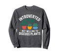 Introverted But Willing To Discuss Sweatshirt - Aesthetic Graphic Unisex - T-Shirt, Sweatshirt, Hoodie