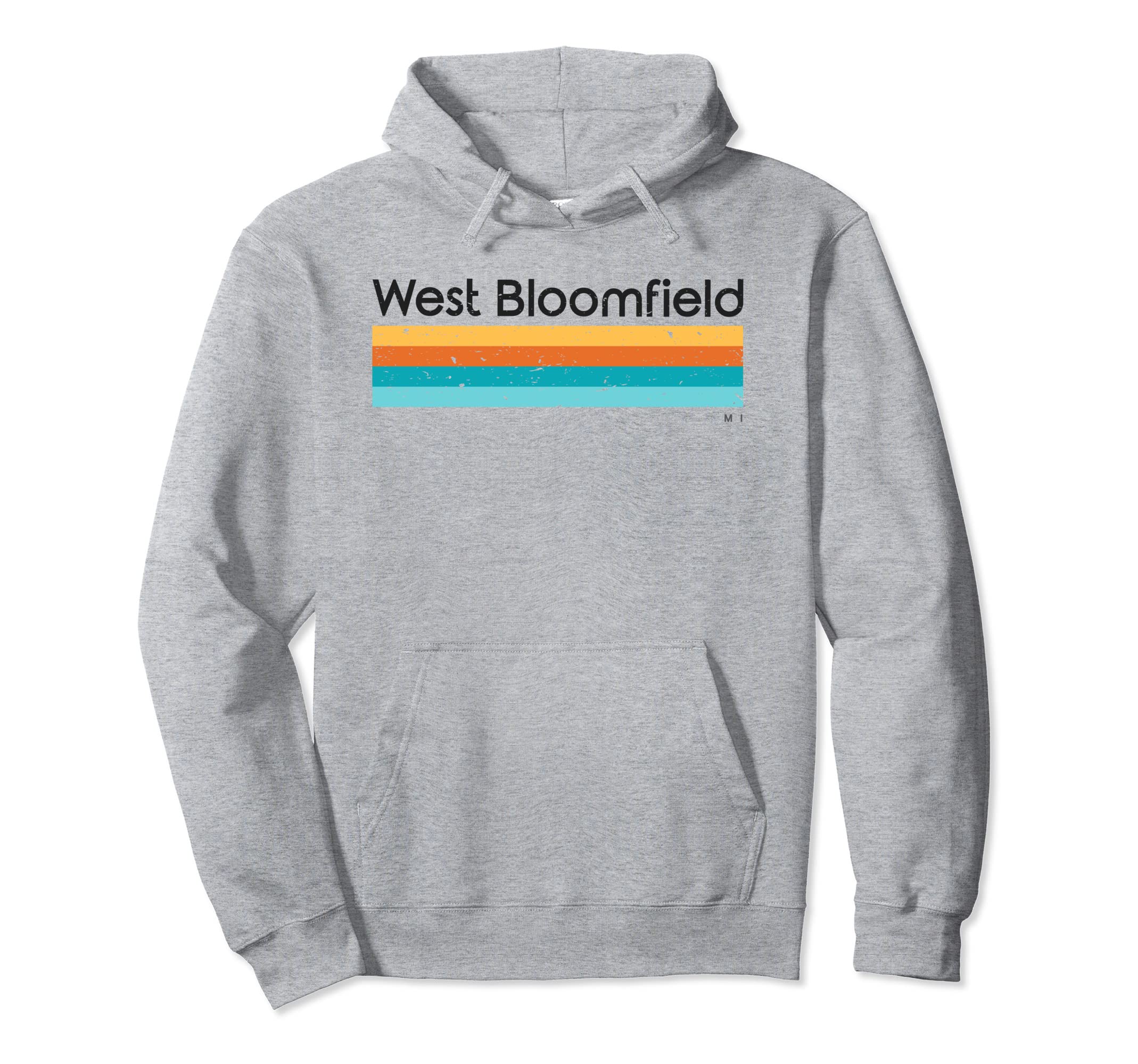 West Bloomfield Mi Hoodie - Minimalist Print Unisex - T-Shirt, Sweatshirt, Hoodie