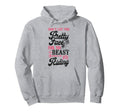 Motorcycle Biker Female Dont Let Pretty Hoodie - Custom Art Print Unisex - T-Shirt, Sweatshirt, Hoodie