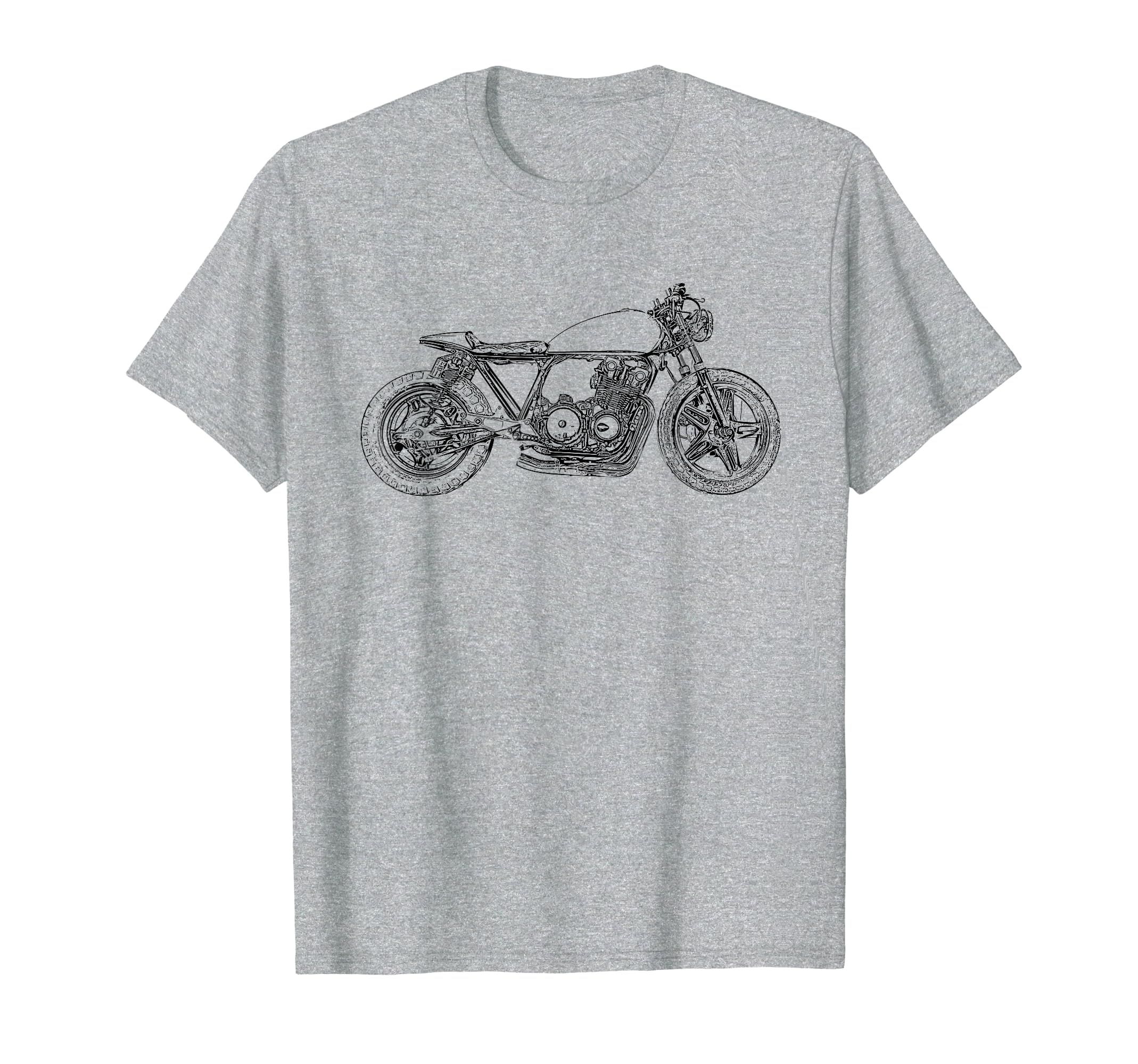 Cafe Racer Motorcycle Gear Head T-Shirt - Casual Everyday Wear Unisex - T-Shirt, Sweatshirt, Hoodie