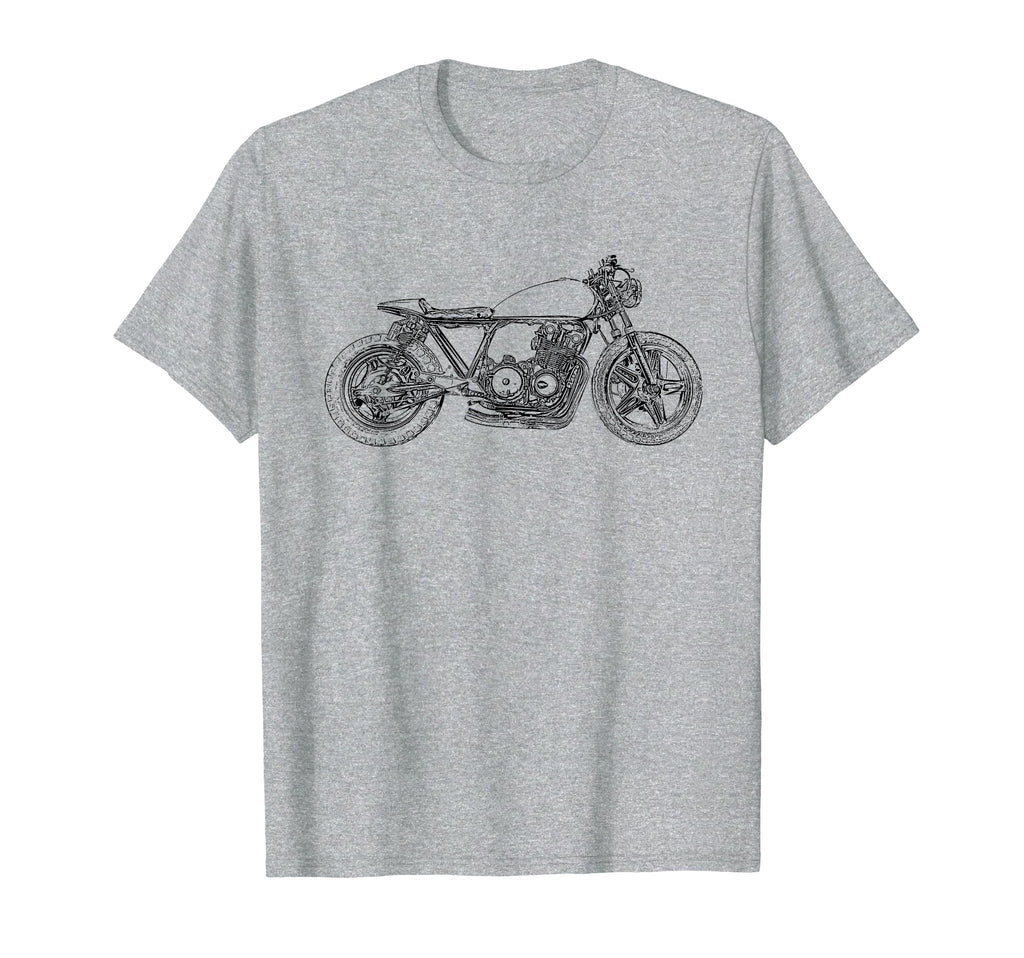 Cafe Racer Motorcycle Gear Head T-Shirt - Casual Everyday Wear Men Women - T-Shirt, Sweatshirt, Hoodie