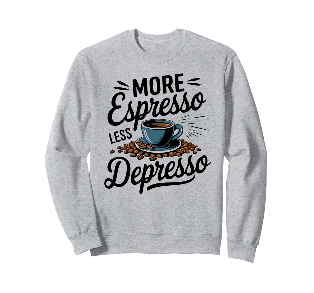 Coffee Lover Mental Health Support Sweatshirt - Aesthetic Graphic Unisex - T-Shirt, Sweatshirt, Hoodie