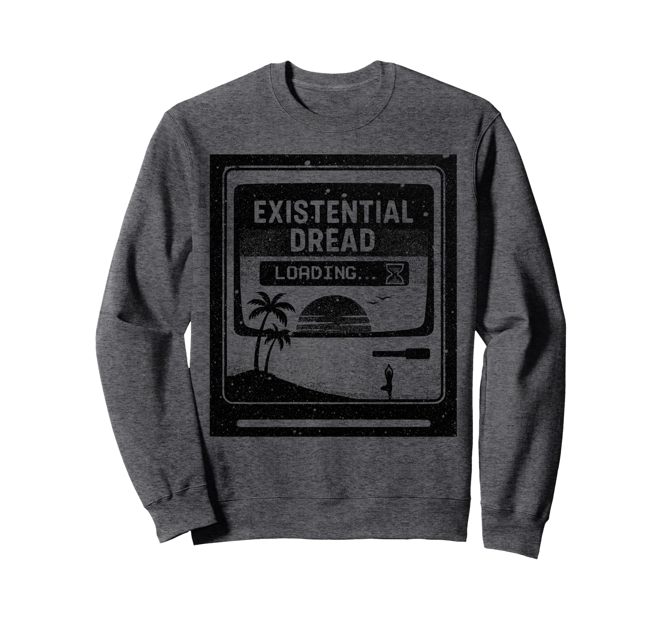 Loading Tech Office Computer Sweatshirt - Graphic Print Unisex - T-Shirt, Sweatshirt, Hoodie