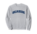 Grey Seaside Sweatshirt - Custom Art Print Men Women - T-Shirt, Sweatshirt, Hoodie