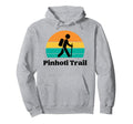 Pinhoti Trail Hiker Sunset Hoodie - Aesthetic Graphic for Adults - T-Shirt, Sweatshirt, Hoodie