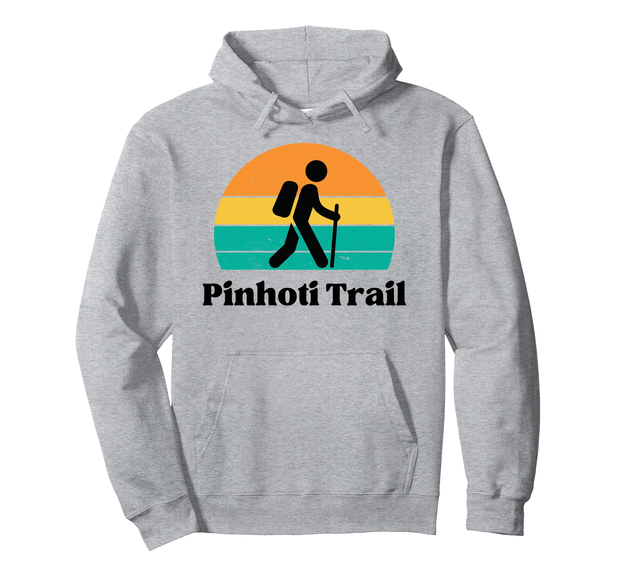 Pinhoti Trail Hiker Sunset Hoodie - Aesthetic Graphic for Adults - T-Shirt, Sweatshirt, Hoodie