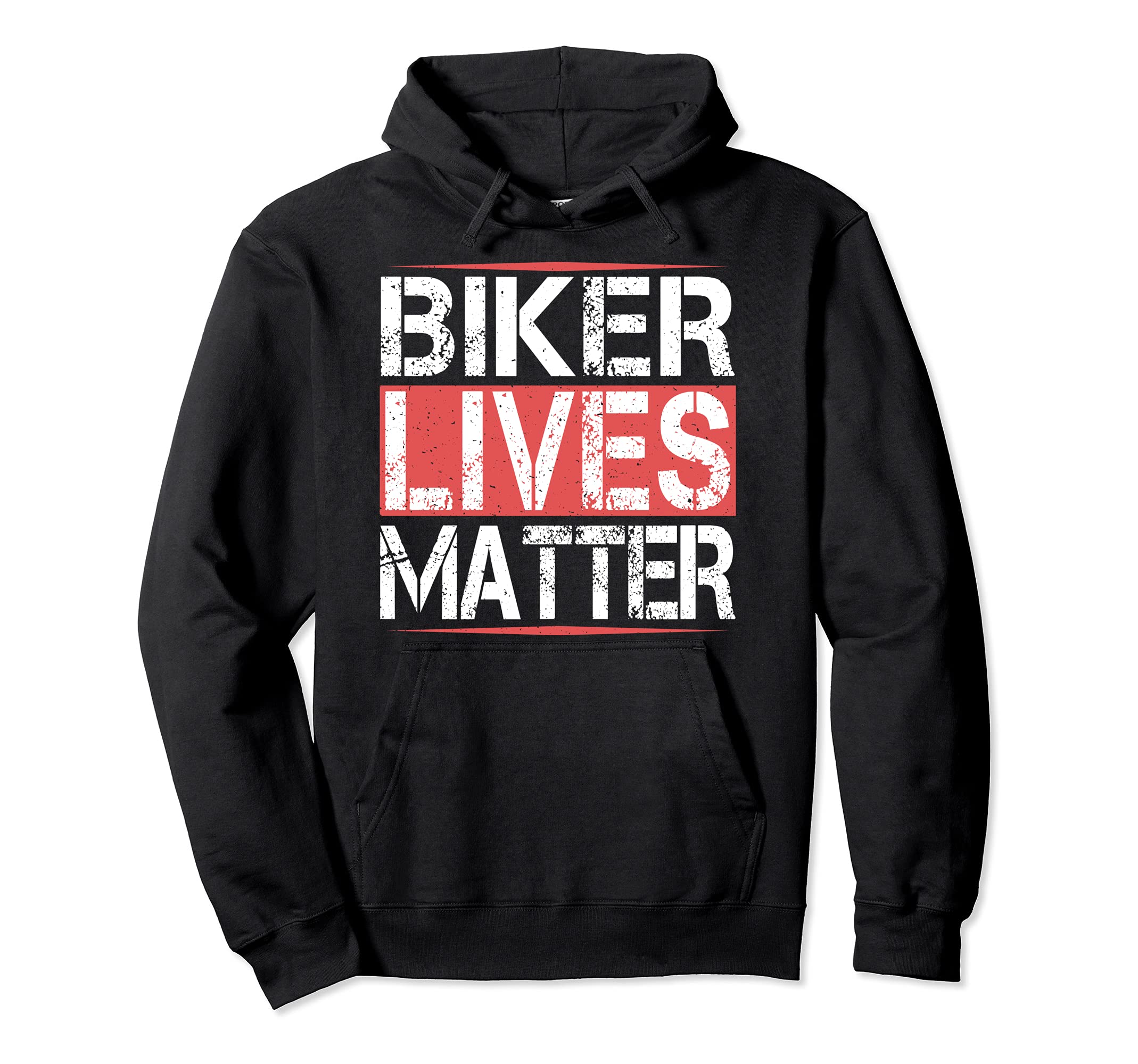 Funny Biker Lives Matter Motorcycle Lover Hoodie - Graphic Print Unisex - T-Shirt, Sweatshirt, Hoodie