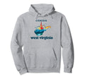 Ceredo West Virginia Outdoors Hoodie - Aesthetic Graphic for Adults - T-Shirt, Sweatshirt, Hoodie