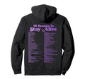 99 Reasons To Stay Alive Mental Health Hoodie - Aesthetic Graphic Unisex - T-Shirt, Sweatshirt, Hoodie
