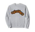 Witchy Typography Witch Orange Black Sweatshirt - Novelty Apparel Men Women - T-Shirt, Sweatshirt, Hoodie