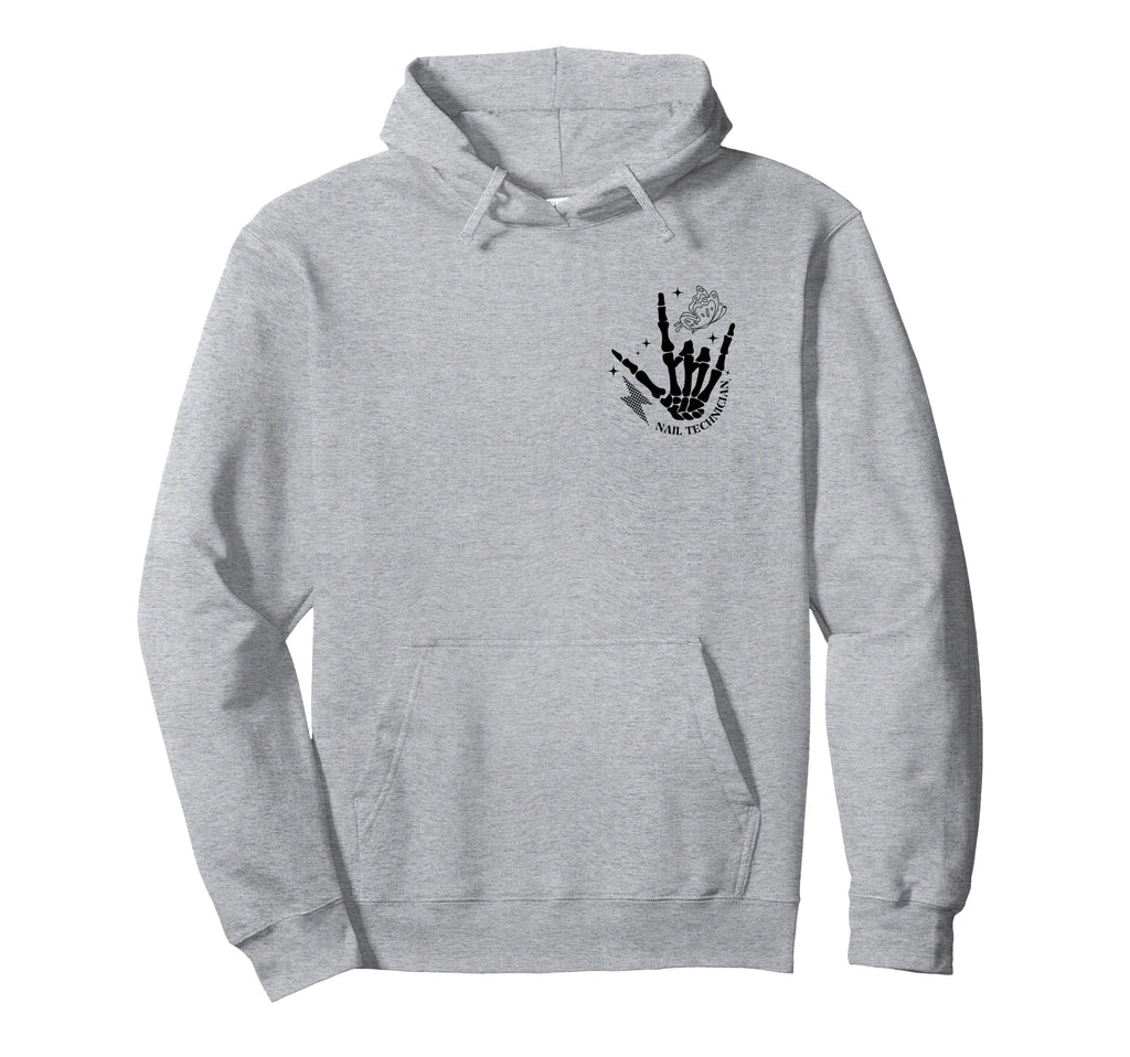 Nail Tech Rockin Self Care Revolution Nail Hoodie - Trendy Graphic Unisex - T-Shirt, Sweatshirt, Hoodie