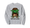 Afro African American Black Mental Sweatshirt - Novelty Apparel Men Women - T-Shirt, Sweatshirt, Hoodie