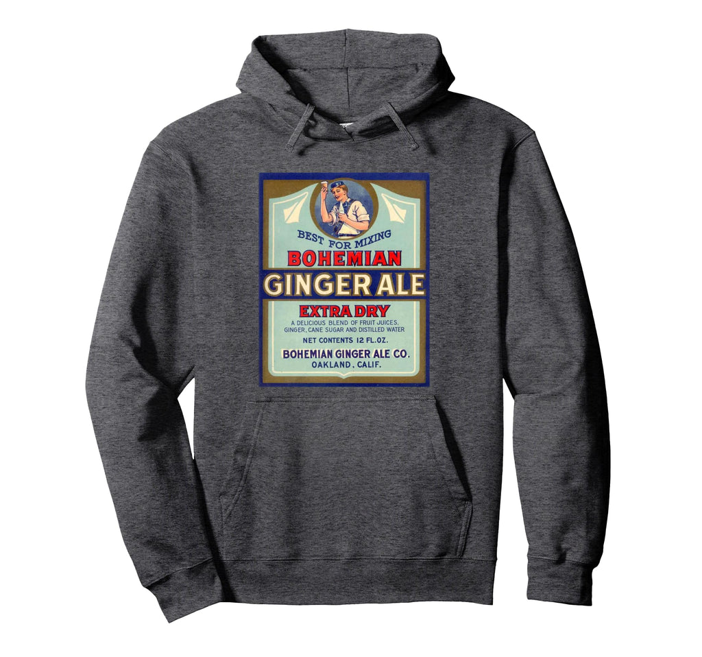 Bohemian Ginger Ale Extra Dry Hoodie - Aesthetic Graphic Unisex - T-Shirt, Sweatshirt, Hoodie